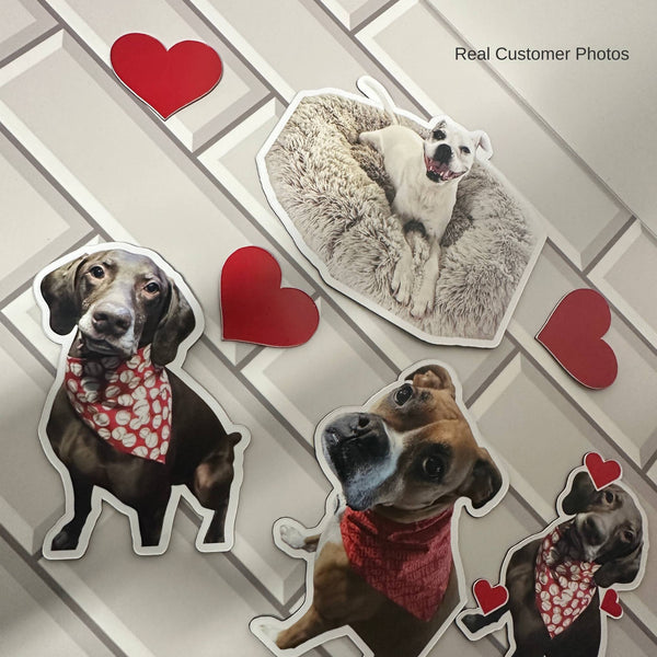 3pcs Hearts Decorative Magnets - SoulMade Customs