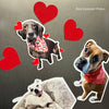 3pcs Hearts Decorative Magnets - SoulMade Customs