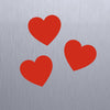3pcs Hearts Decorative Magnets - SoulMade Customs