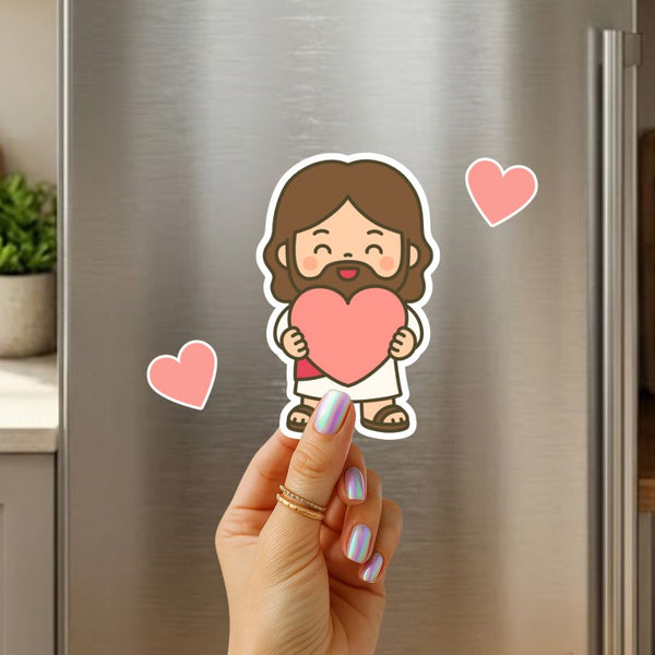 Chibi Jesus 3pcs Decorative Magnets - SoulMade Customs