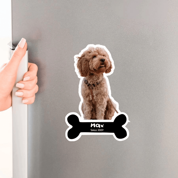 Custom Die-Cut Pets Photo Magnet - SoulMade Customs