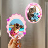 Custom Pet Photo Magnet with Name – Personalized Fridge Magnet - SoulMade Customs