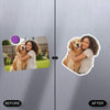 Custom photo fridge magnet size chart 3 to 6 inches – SoulMade Customs