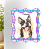Custom Watercolor Photo Magnet, Pet Personalized Fridge Magnet - SoulMade Customs